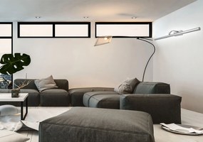 Toolight Toolight, LED kúpeľňové svietidlo nad zrkadlo 15W 106CM APP367-1W, chróm, OSW-08433