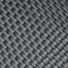 BALKÓNOVÁ ZÁSTENA - UMELÝ RATAN - rozmer a farba na prianie 105 cm RD03 -  oceľovo šedá
