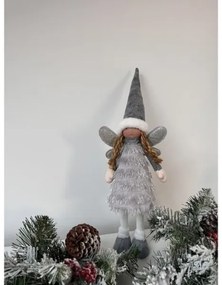 Krásna Vianočná víla 40 cm, šedá Ruhhy 22343