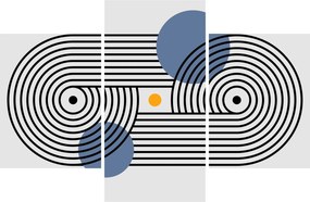 Obraz - Minimalistická abstrakcia N⁰3 (90x60 cm)