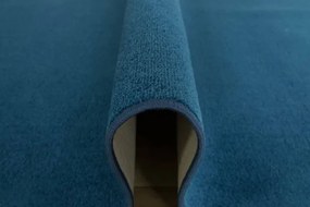 Metrážny koberec Spirit-twist 82 modrý