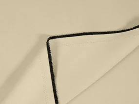 Biante Zatemňovací záves Blackout BKU-108 Krémovo béžový - šírka 140 cm 140x160 cm