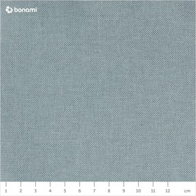 Modrosivá čalúnená jednolôžková posteľ 120x200 cm Lena – Meise Möbel