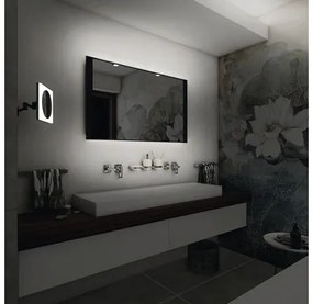 LED zrkadlo do kúpeľne Nimco čierne 120x65 cm ZPC 41006-90