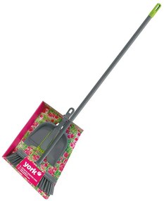 Sada metla s násadou, lopatka a metlička