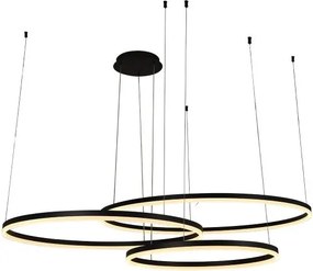 LED Stmievateľný luster na lanku LED/170W/230V 3000-6500K + diaľkové ovládanie