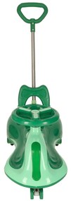KIK LED Swing FIX S2 gravitačná kolobežka s LED kolesami, zelená