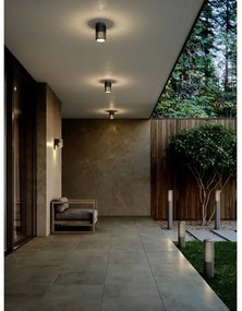 Nordlux - Vonkajšia lampa ALUDRA 1xE27/15W/230V IP44 antracit 45,4 cm