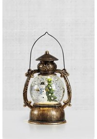 Markslöjd 705053 - LED Vianočná dekorácia LOTHAR LED/0,15W/3xAA lucerna bronzová