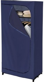 Wenko Skladací textilný šatník s policou Business,160 x 50 x 75 cm