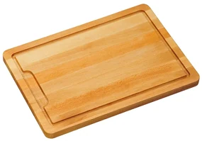 Kesper 85101 Doštička na krájanie buk, 40 x 28 x 2 cm