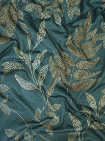 Baránková deka mikroplyš Digital 150 × 200 cm – Gabriela tmavo zelená