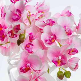 Umelá orchidea NATÁLIA jemno-ružová. Cena uvedená za 1 kus.