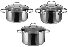 Silvercrest® Súprava hrncov z ušľachtilej ocele Premium (100395328)
