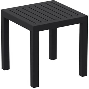 OCEAN príručný záhradný stolík black