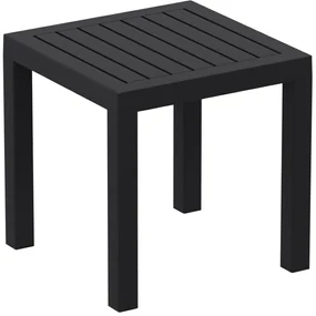 OCEAN príručný záhradný stolík black