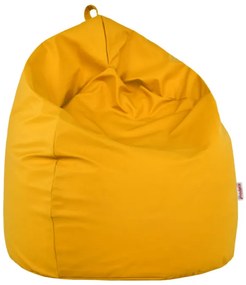 Sedací vak SAKO svetložltý ekokoža