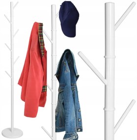 Stojanový vešiak NIKO biely
