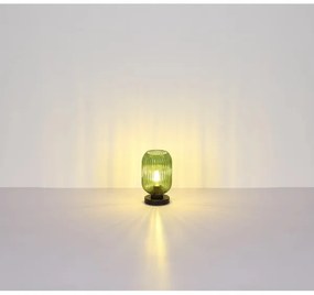 Globo 15469TG - Stolná lampa NORMY 1xE27/40W/230V zelená