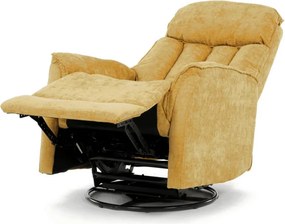 Polohovacie kreslo žlté TV-H9327 YEL2