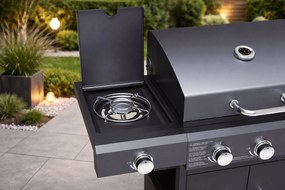 Plynový gril BestBerg BBBQ-28SB / 5 horákov / 14,4 kW / čierna