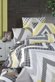 Bavlnené obliečky Zigzag Grey 50x70 cm