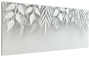Obraz - Plastické listy (120x50 cm)