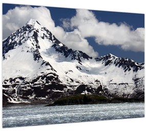Sklenený obraz - Národný park Kenai Fjords (70x50 cm)