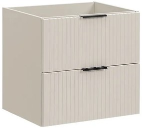 Koupelnová sestava Adele Cashmere s deskou a skříňkami 80 cm kašmírová