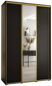 Skriňa 45 Canaris 3 170 čierna/gold