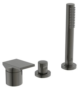 Ideal Standard Extra - Vaňová batéria 3-otvorová, magnetovo šedá BD517A5