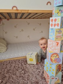 Skladacie kocky – pyramída so zvieratkami