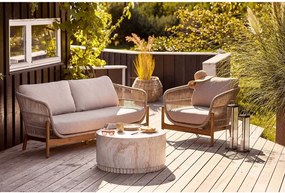 Kovový/sklenený lampáš (výška 49 cm) Herslev – House Nordic