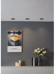 Eglo 900764 - LED RGBW Stmievateľné podhľadové svietidlo CAROSSO-Z 4,7W/230V čierna