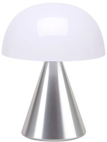 LED-lampa „Mina L Alu Poli", Ø 14, výš. 17 cm