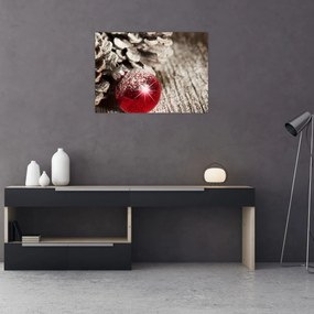 Obraz - Vianočné ozdoby (70x50 cm)