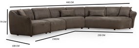 Atypická pohovka Corner s ohľadom na štýl aj pohodlie