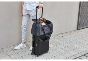 Prepravná taška pre psa 23x45 cm Volata Asphalt S – MiaCara