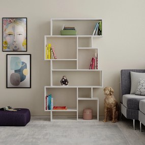 Knižnica Houseland KARMATO starobylá biela