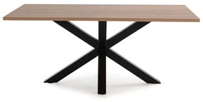 Jedálenský stôl s doskou v dubovom dekore 100x180 cm Comba - Marckeric