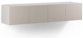 Krémový TV stolík 180x38x35 cm Daroca – Marckeric