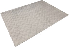 Obsession, Kusový koberec Diamond Cut 800 Grey, 80x150, šedá, obývacia izba