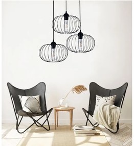 Prisadený luster BOCCA 3xE27/60W/230V