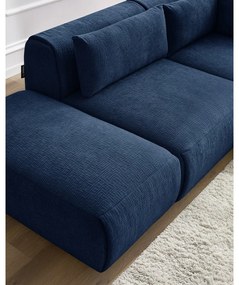 Tmavomodrá rohová pohovka (variabilná) Jeanne - Bobochic Paris