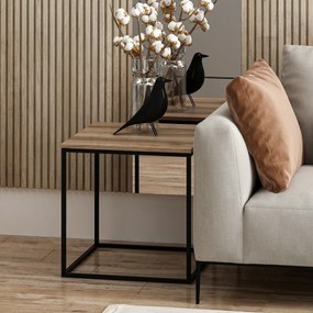Odkladací stolík Basak Walnut