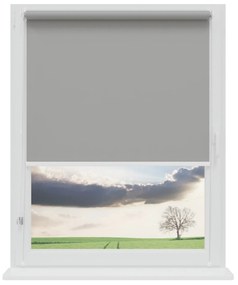 Dekodum Neinvazívna zatemňovacia roleta Grey Šírka (cm): 67, Dĺžka (cm): 150, Farba mechanismu: Biela