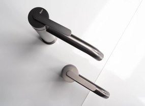 Rea Ontario, vysoká umývadlová batéria h-300, grafitová, REA-B5511