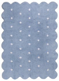 Lorena Canals koberce Ručne tkaný kusový koberec Biscuit Blue - 120x160 cm