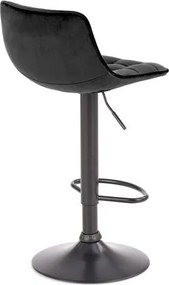 Barová stolička Hertha (čierna). Vlastná spoľahlivá doprava až k Vám domov. 1039569