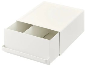 Biela škatuľka na čaj Tower – YAMAZAKI